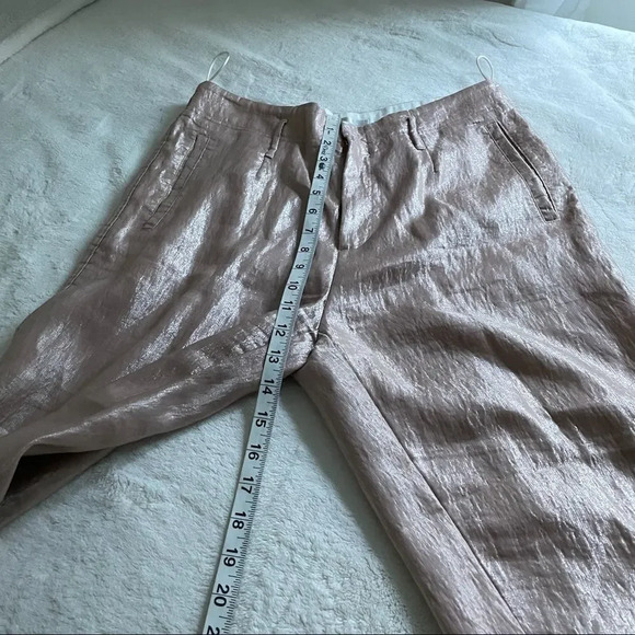 Forte Forte "Iridescent" pants in satiny linen. - Picture 10 of 14